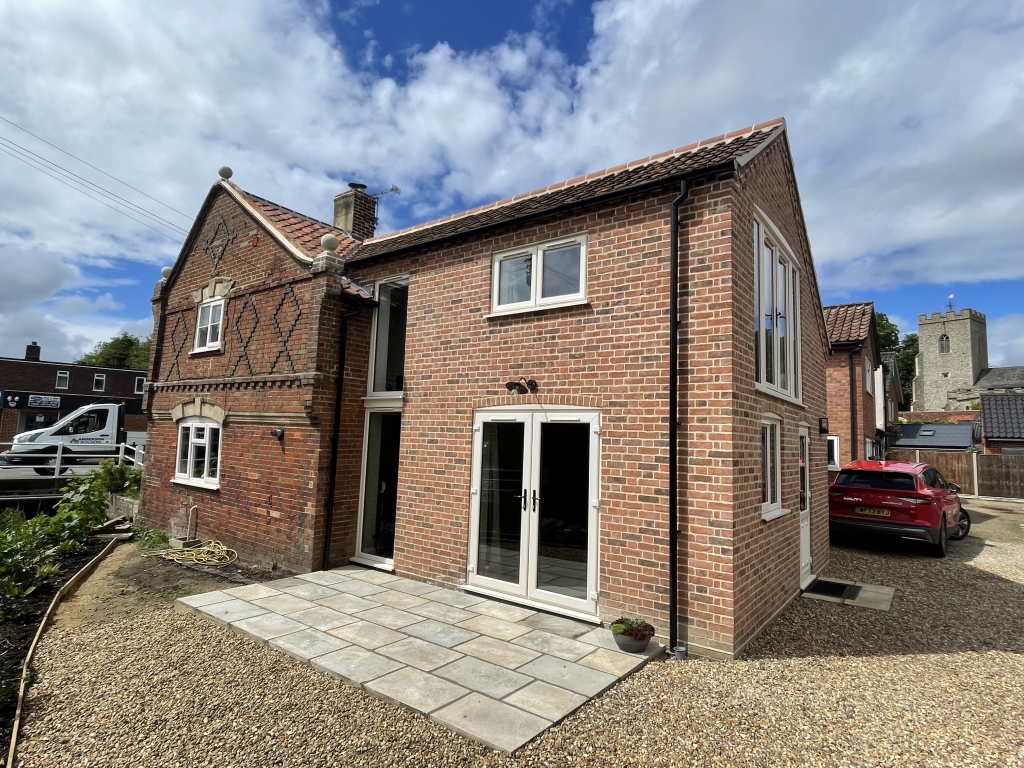 Two-Story Brickwork Extension in Hempnall